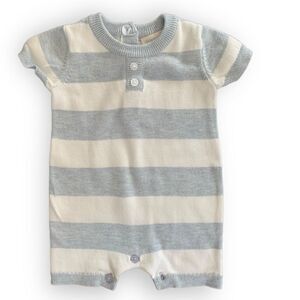 Clasix Beginnings Organic Striped Onsie, Baby